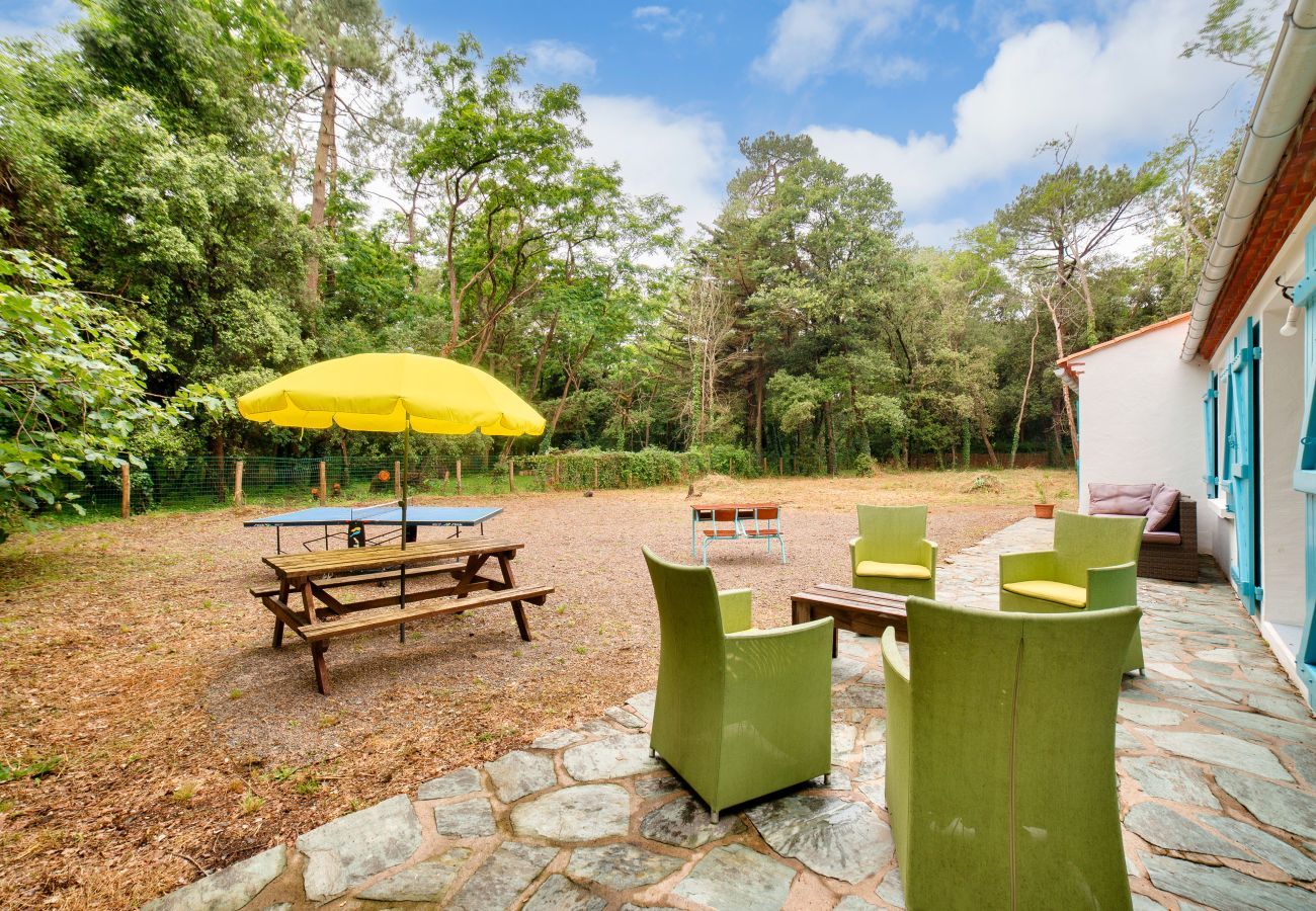 Maison à Longeville-sur-Mer - 850m de la plage maison neuve pour 6 en forêt