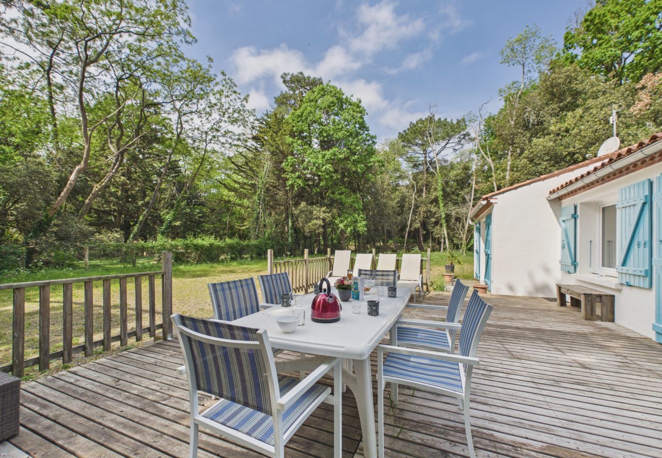 Maison à Longeville-sur-Mer - 850m de la plage maison neuve pour 6 en forêt