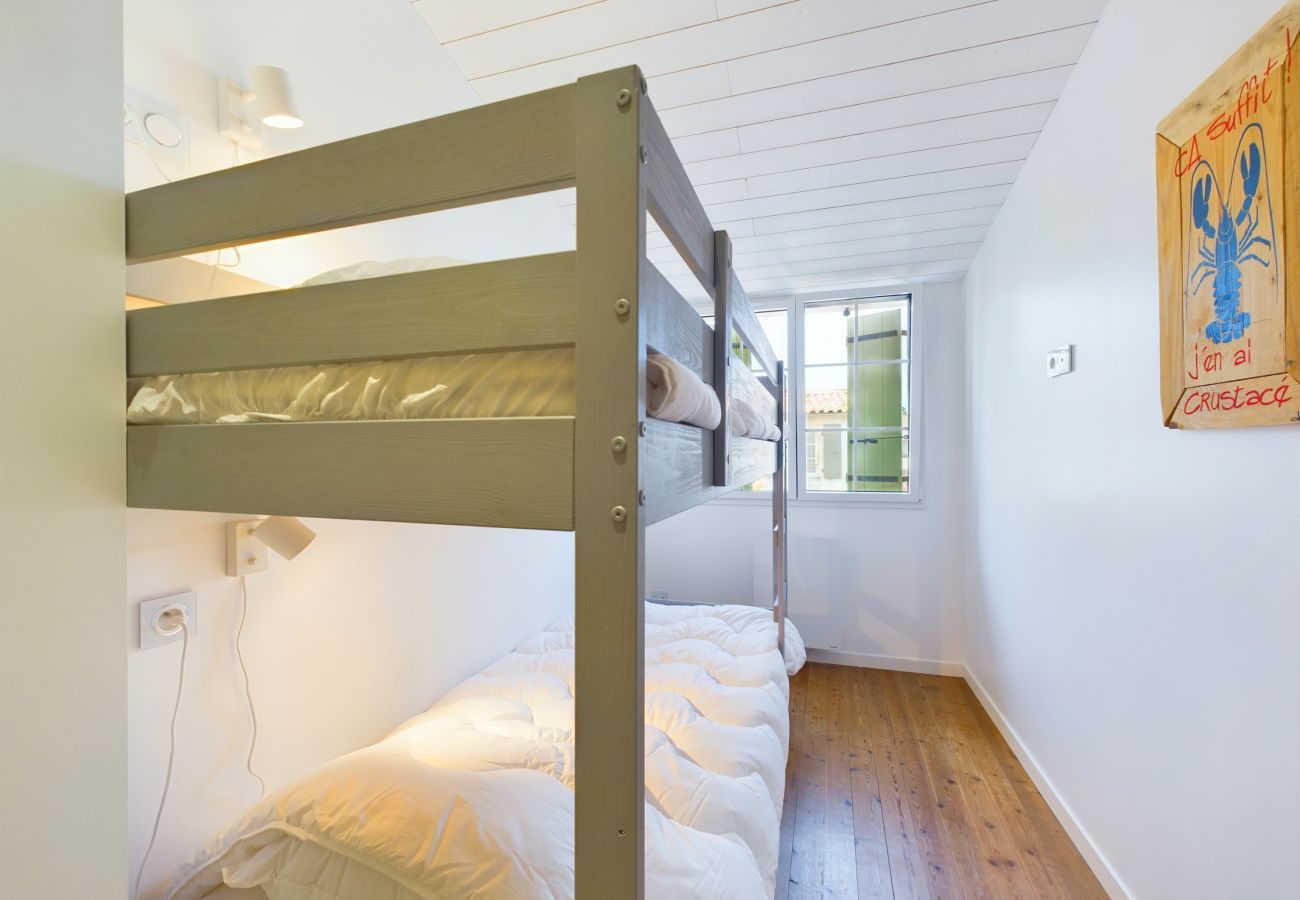 Maison mitoyenne à Saint-Clément-des-Baleines - À 750m des plages, jolie maison pour 4