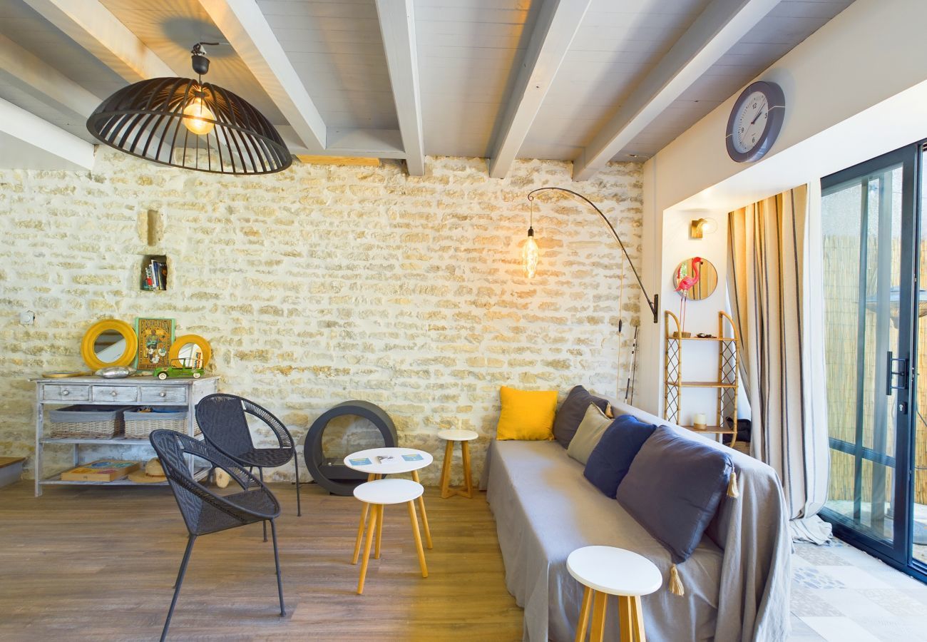 Maison mitoyenne à Saint-Clément-des-Baleines - À 750m des plages, jolie maison pour 4