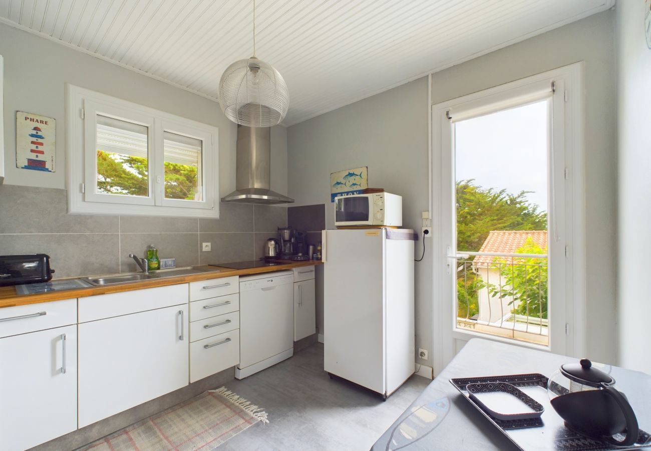 Maison à Bretignolles-sur-Mer - À 300m de la plage, maison pour 5
