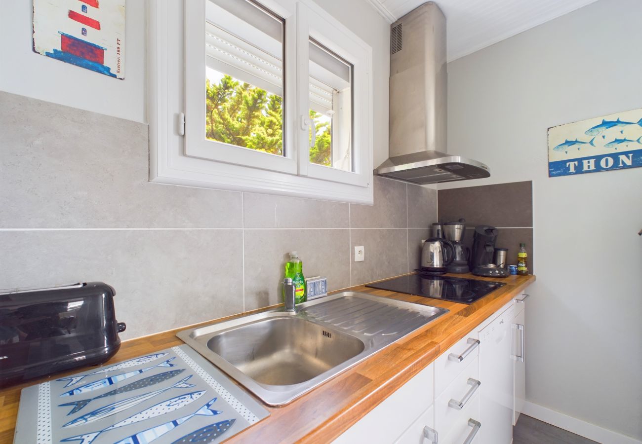 Maison à Bretignolles-sur-Mer - À 300m de la plage, maison pour 5