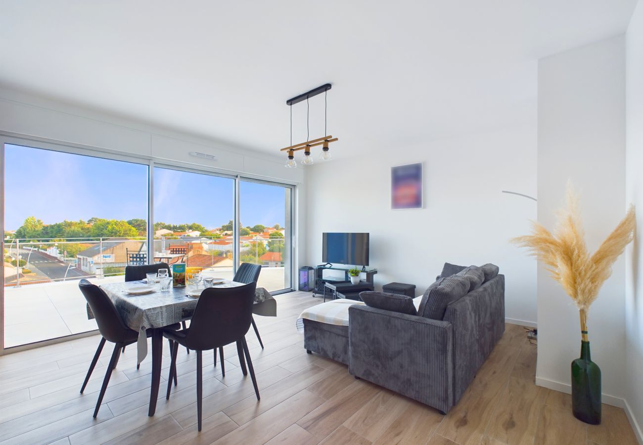 Appartement à Saint-Gilles-Croix-de-Vie - Appartement pour 6 proche plage et port
