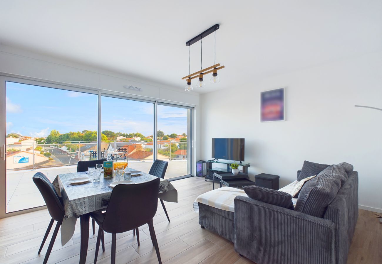 Appartement à Saint-Gilles-Croix-de-Vie - Appartement pour 6 proche plage et port