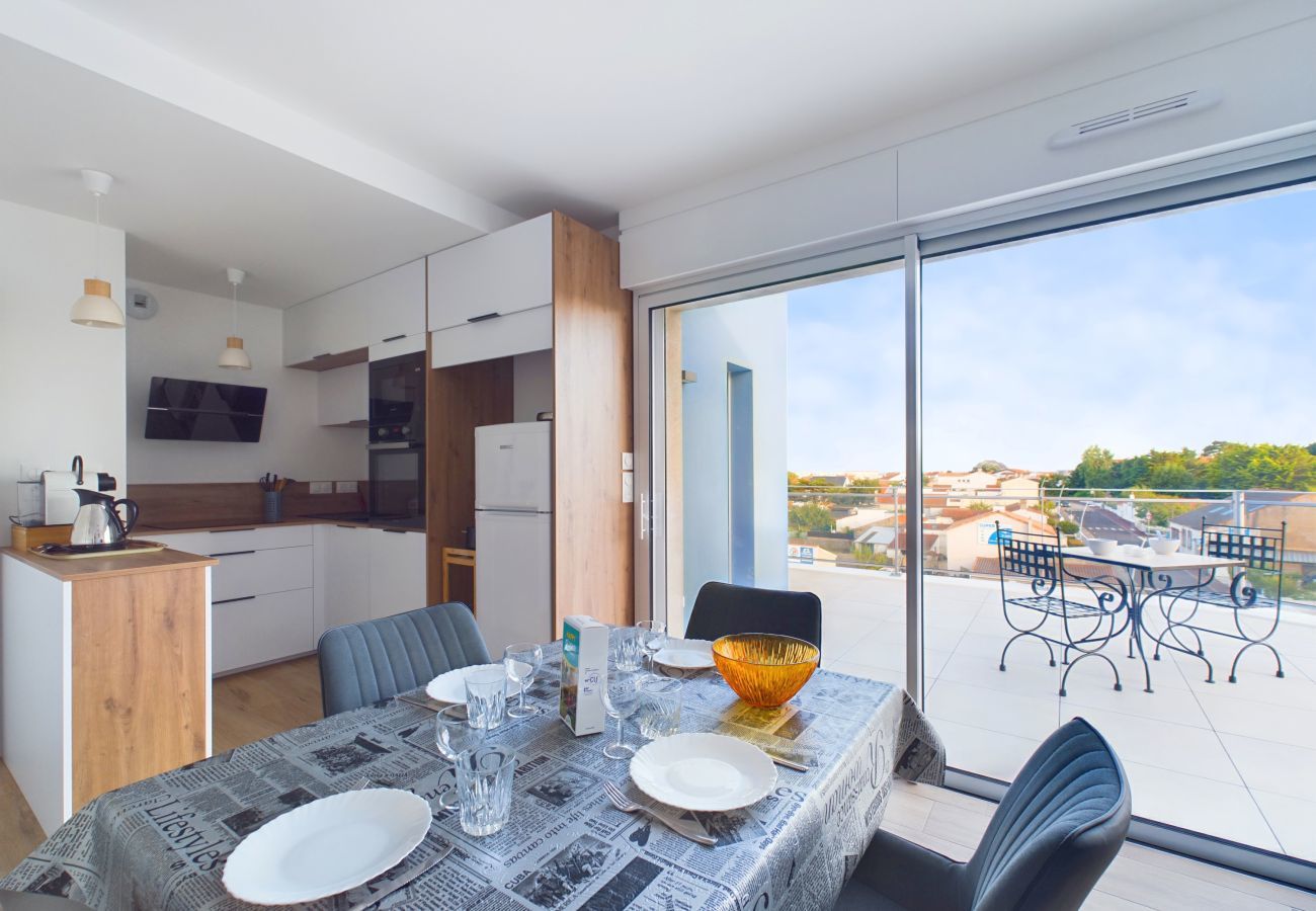 Appartement à Saint-Gilles-Croix-de-Vie - Appartement pour 6 proche plage et port