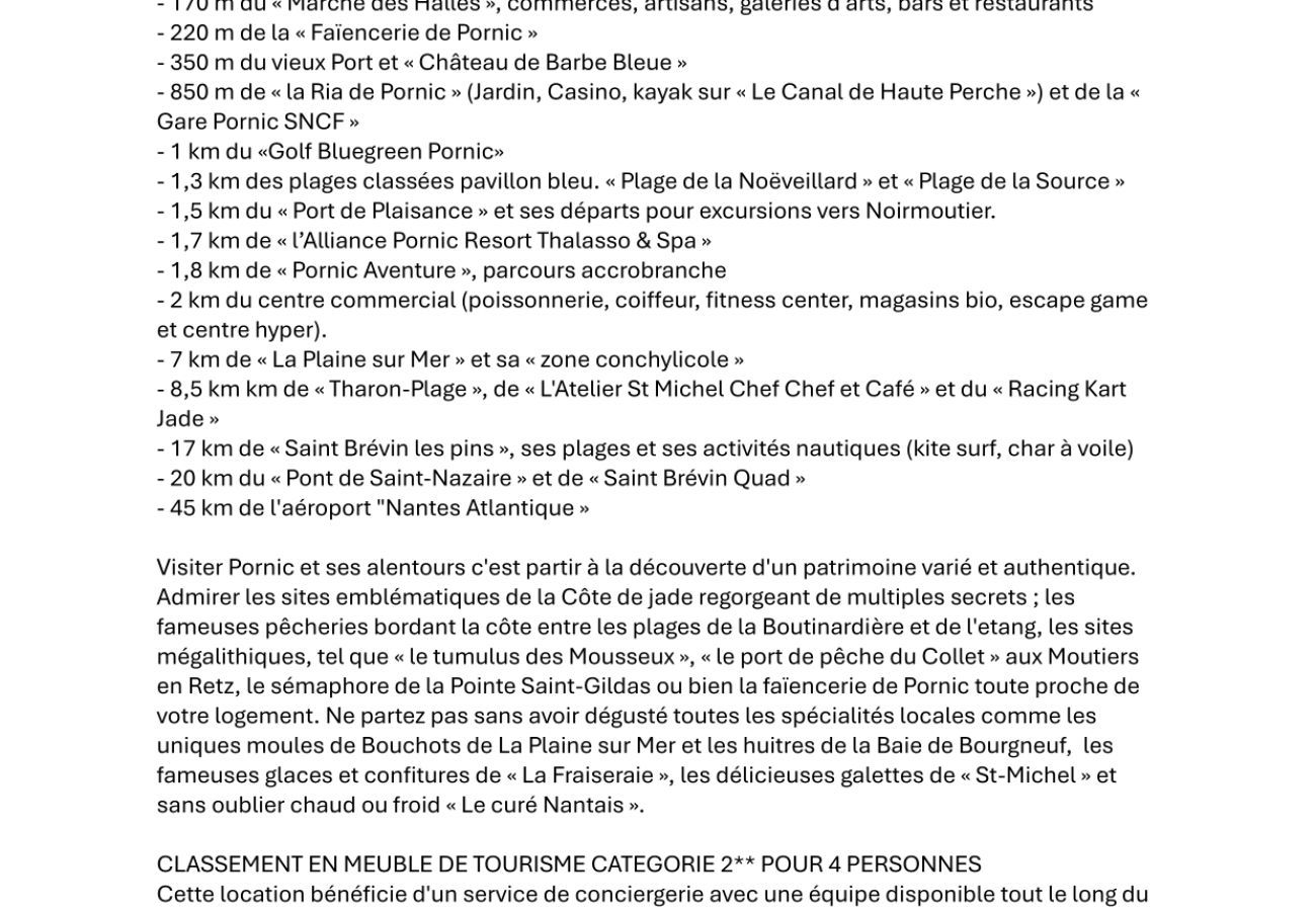 Maison mitoyenne à Pornic - Maison mitoyenne pour 4 - centre historique