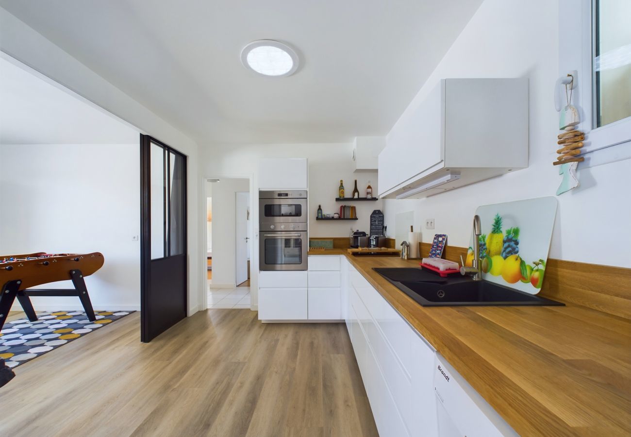 Maison à Saint-Gilles-Croix-de-Vie - Maison pour 8 avec jardin à 600m de la plage