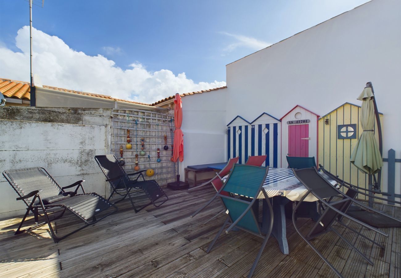 Maison à Saint-Gilles-Croix-de-Vie - Maison pour 8 avec jardin à 600m de la plage