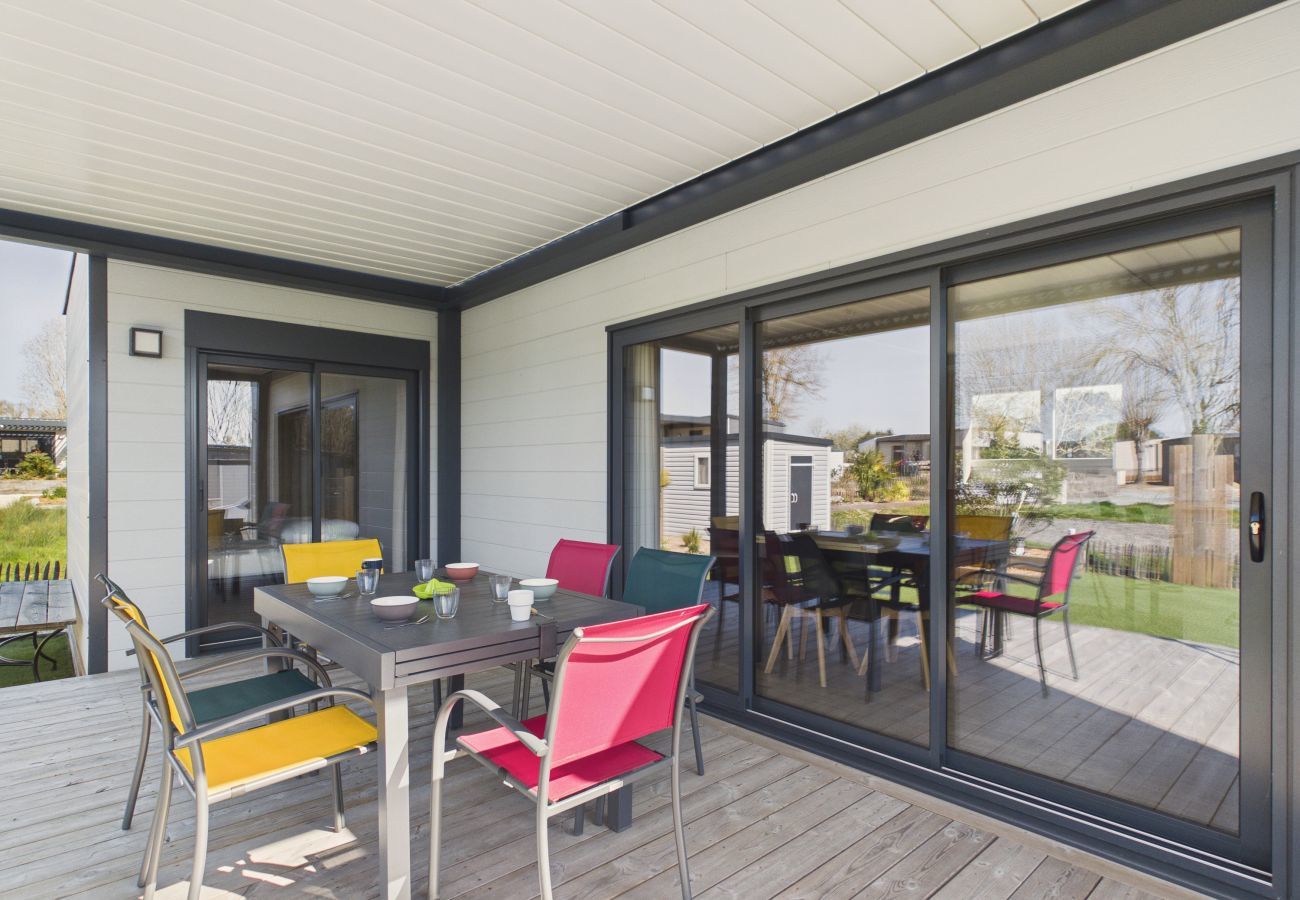 Chalet à Saint-Gilles-Croix-de-Vie - Chalet pour 4 - 900m plage - Domaine avec piscine