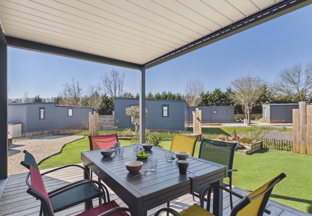 Chalet à Saint-Gilles-Croix-de-Vie - Chalet pour 4 - 900m plage - Domaine avec piscine