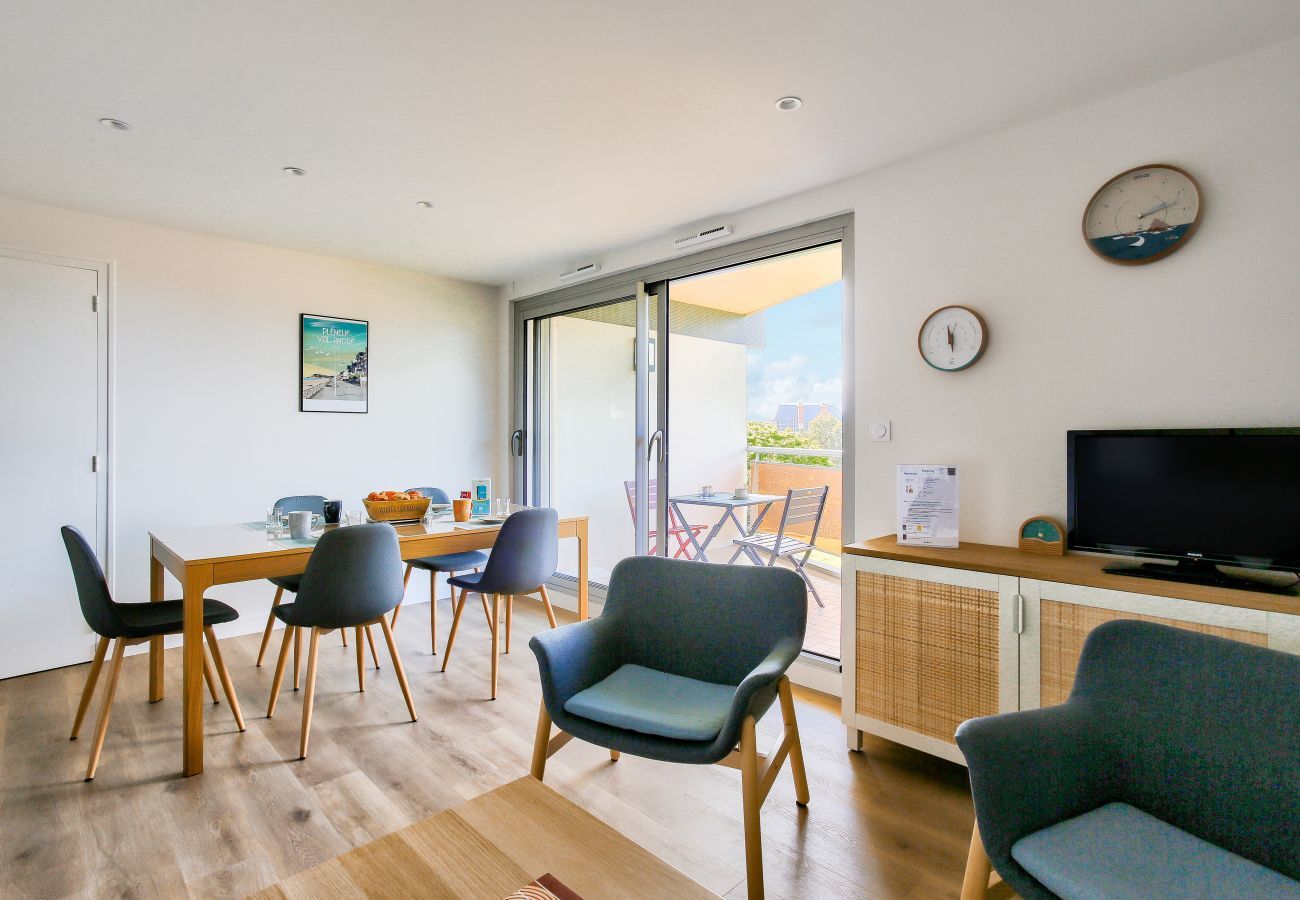 Appartement à Pléneuf-Val-André - À 130m de la plage, bel appartement pour 4