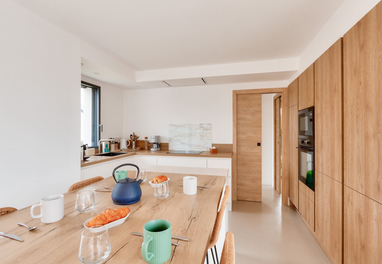 Maison à Pléneuf-Val-André - 800m de la plage, maison neuve pour 10, piscine