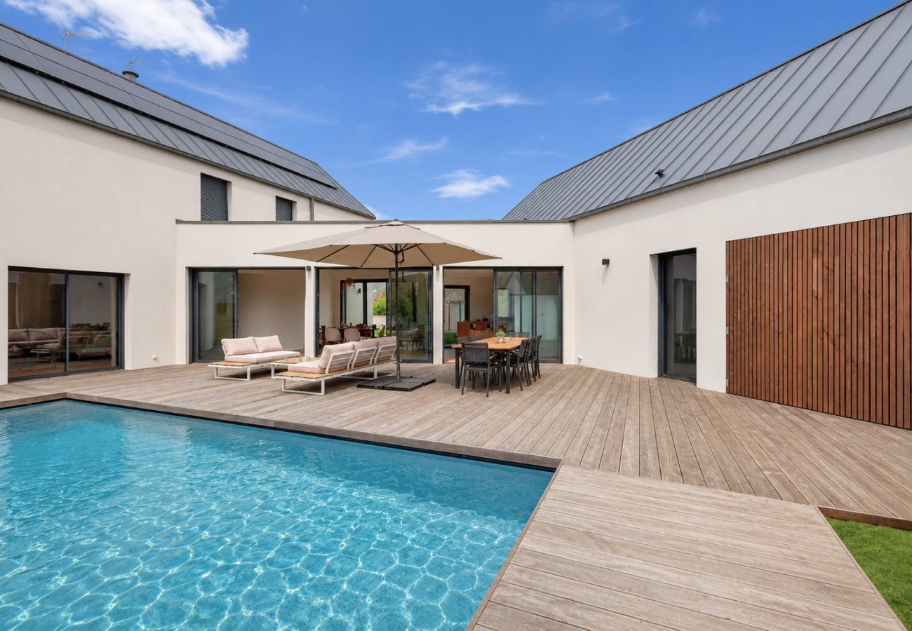 Maison à Pléneuf-Val-André - 800m de la plage, maison neuve pour 10, piscine