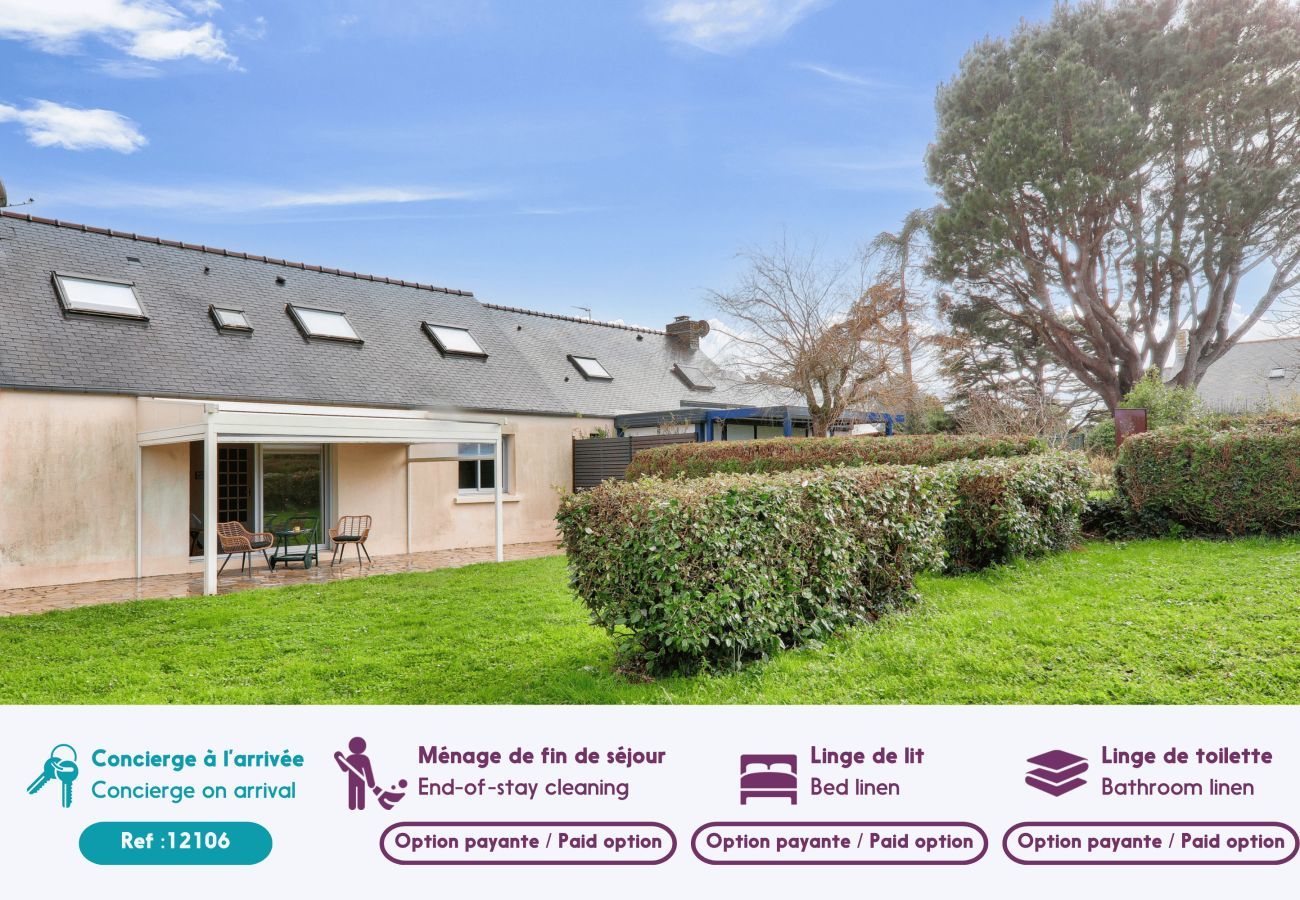Maison à Arzon - Arzon, maison et son grand jardin pour 6 personnes