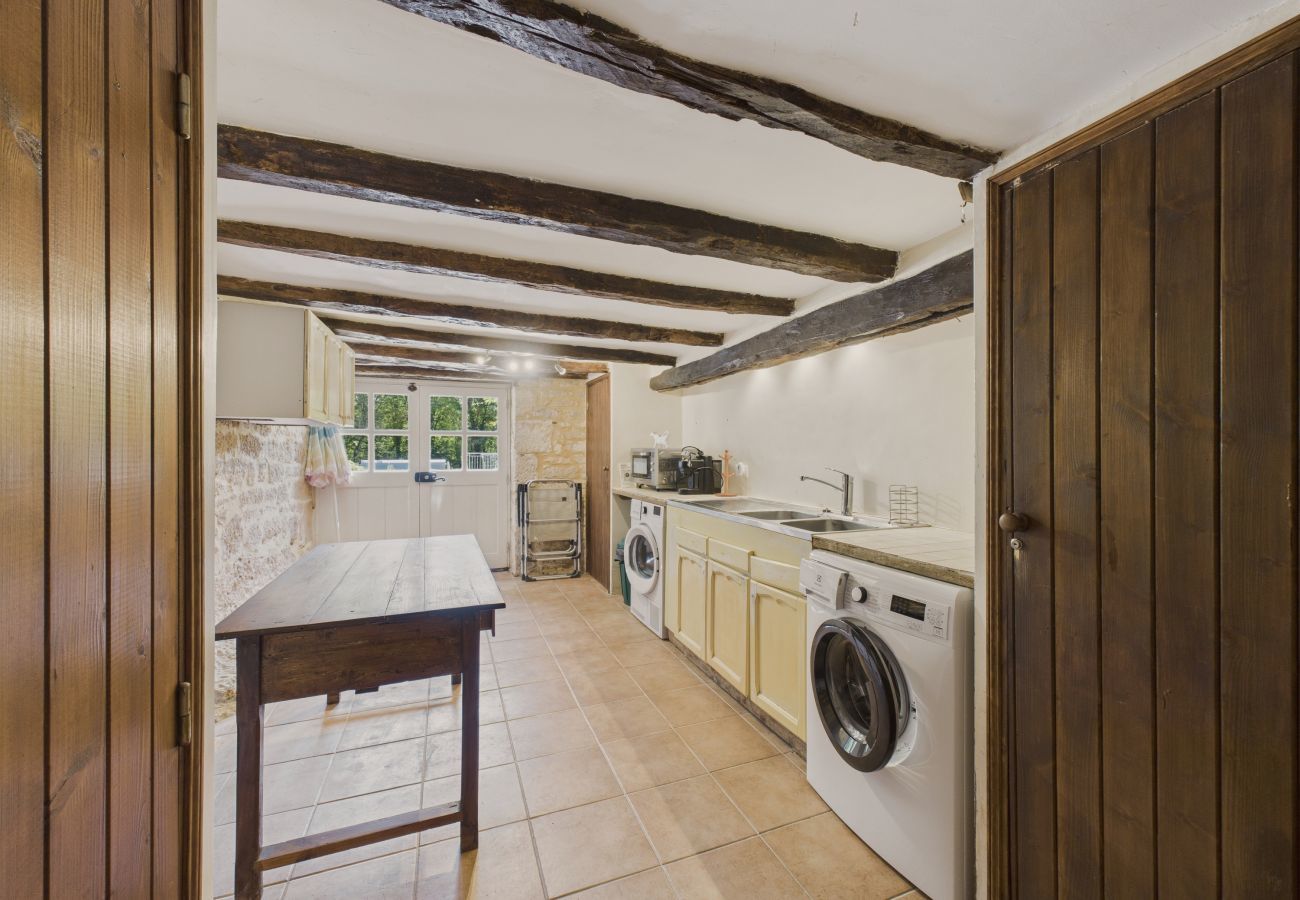 Maison à Salignac-Eyvigues - Salignac-Eyvigues, maison pour 7 avec piscine
