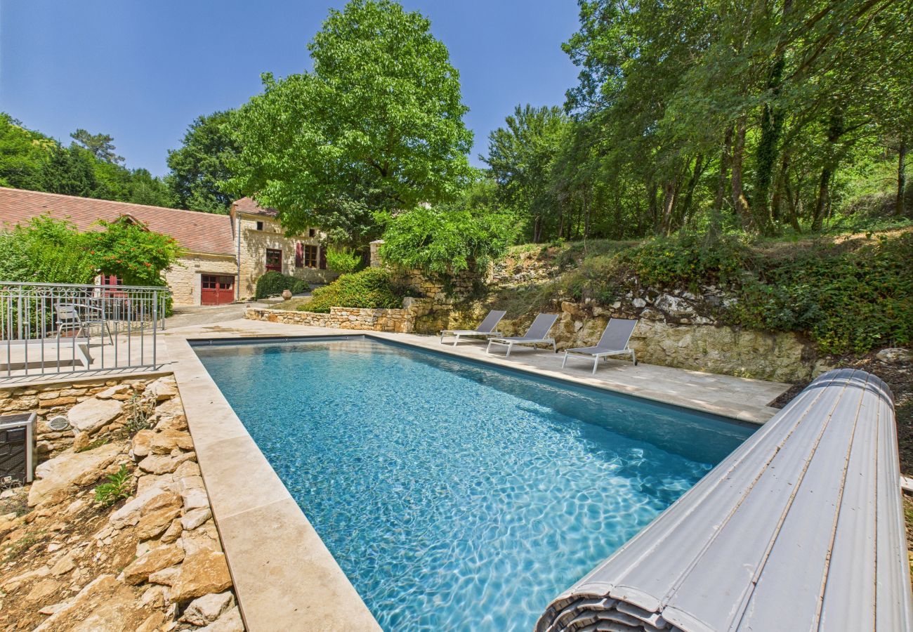 Maison à Salignac-Eyvigues - Salignac-Eyvigues, maison pour 7 avec piscine
