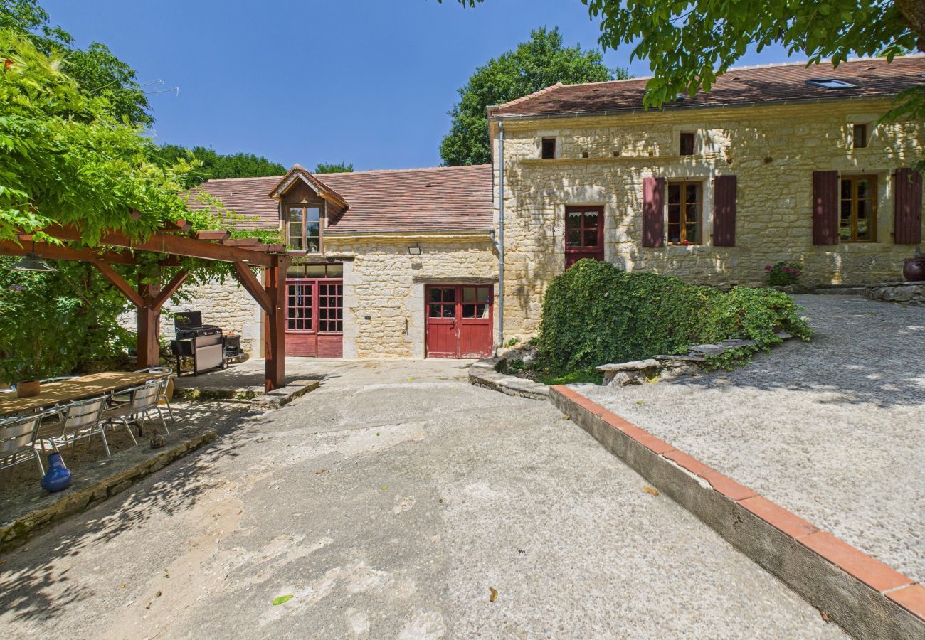 Maison à Salignac-Eyvigues - Salignac-Eyvigues, maison pour 7 avec piscine