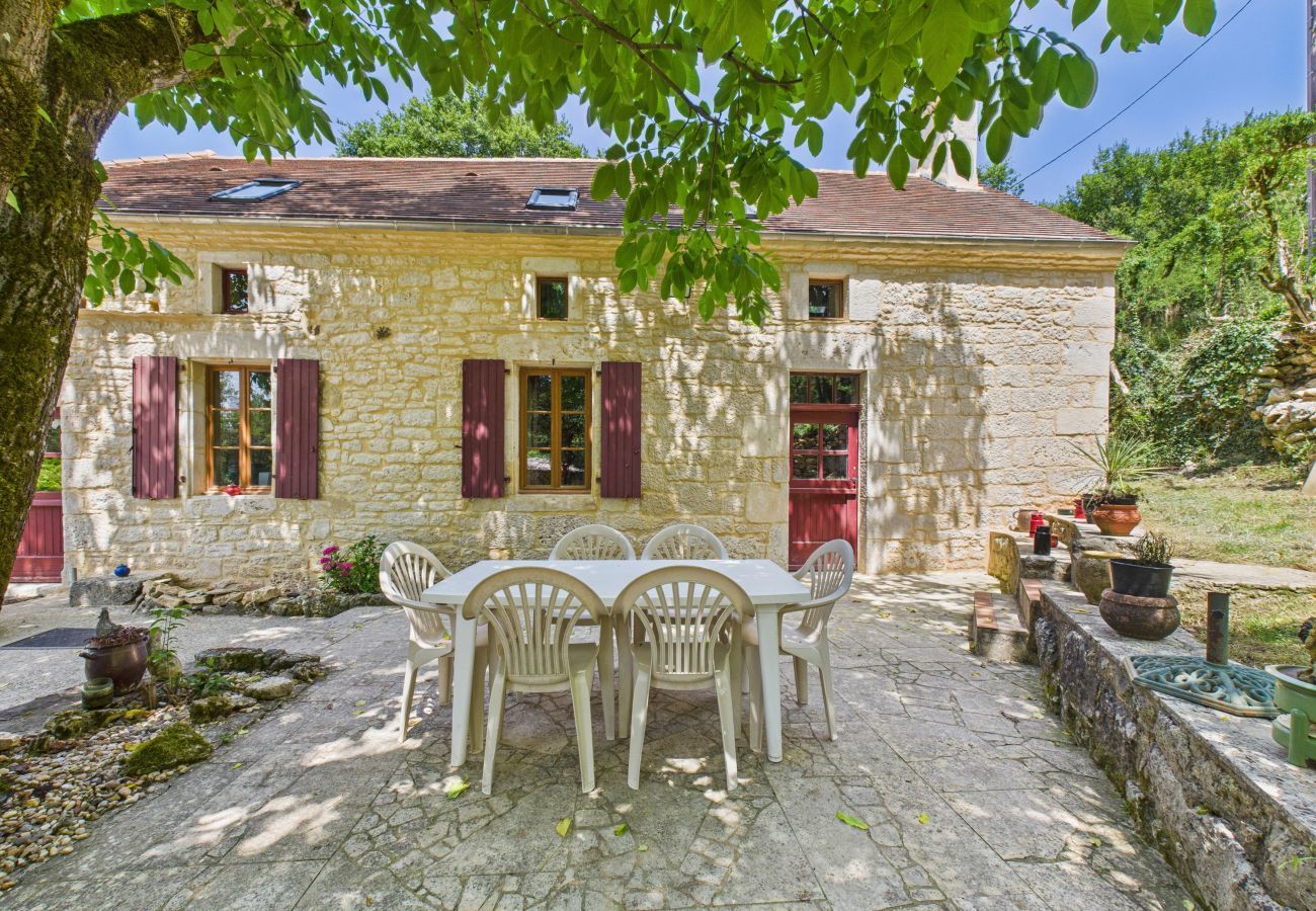 Maison à Salignac-Eyvigues - Salignac-Eyvigues, maison pour 7 avec piscine
