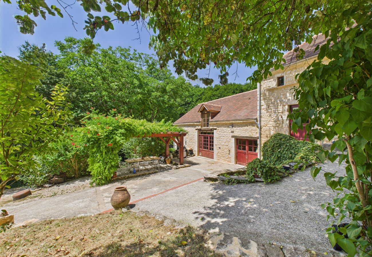 Maison à Salignac-Eyvigues - Salignac-Eyvigues, maison pour 7 avec piscine