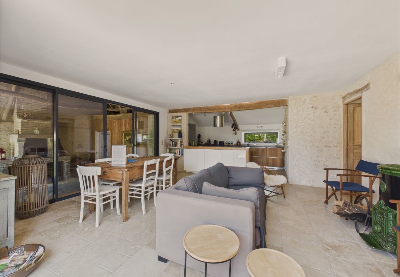 Maison à Fossemagne - Ancienne ferme rénovée pour 6 en 2 logements