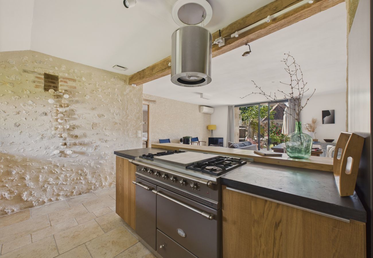 Maison à Fossemagne - Ancienne ferme rénovée pour 6 en 2 logements