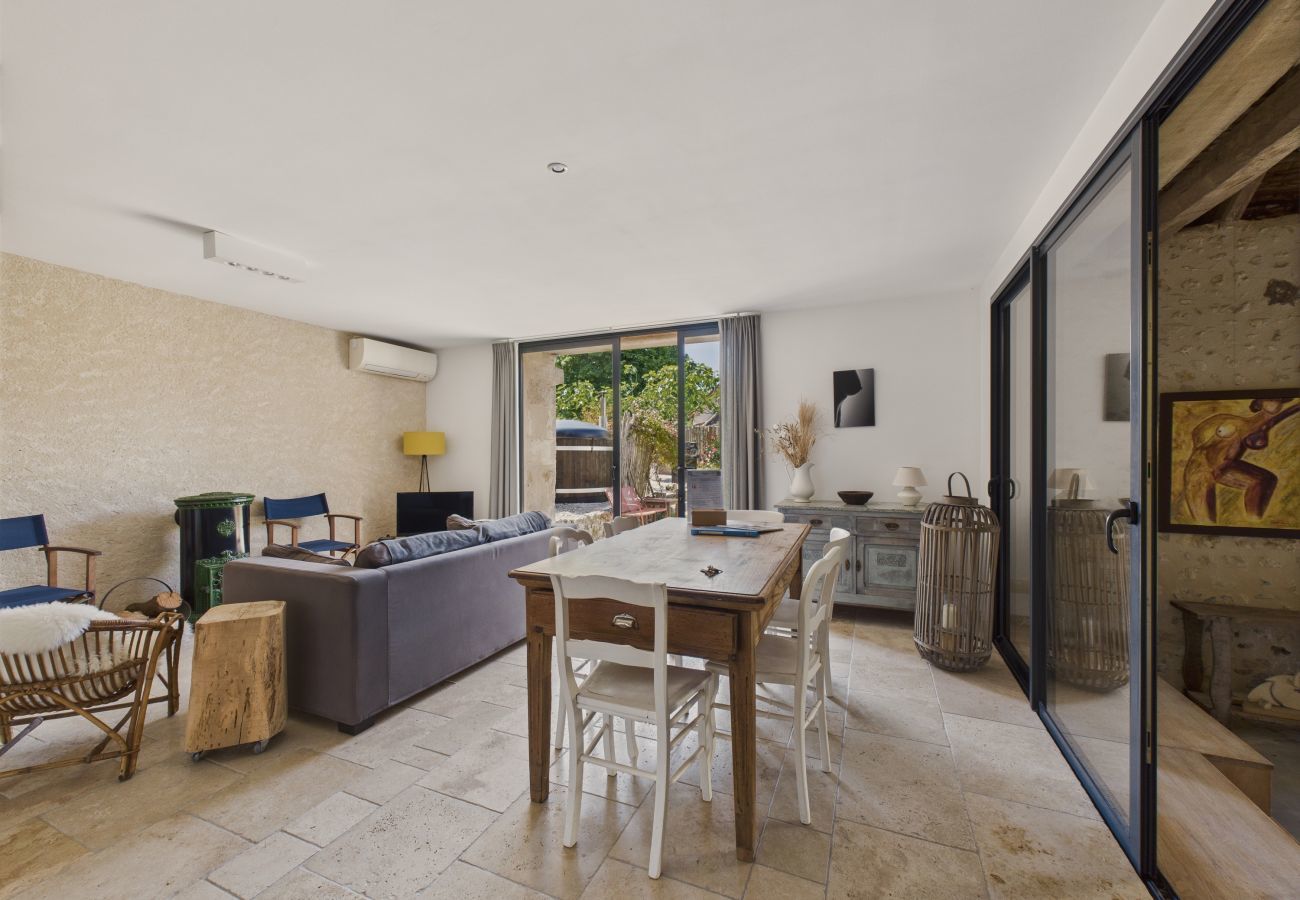 Maison à Fossemagne - Ancienne ferme rénovée pour 6 en 2 logements