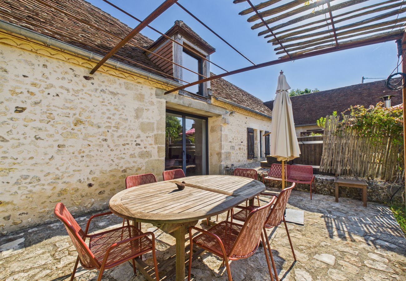 Maison à Fossemagne - Ancienne ferme rénovée pour 6 en 2 logements