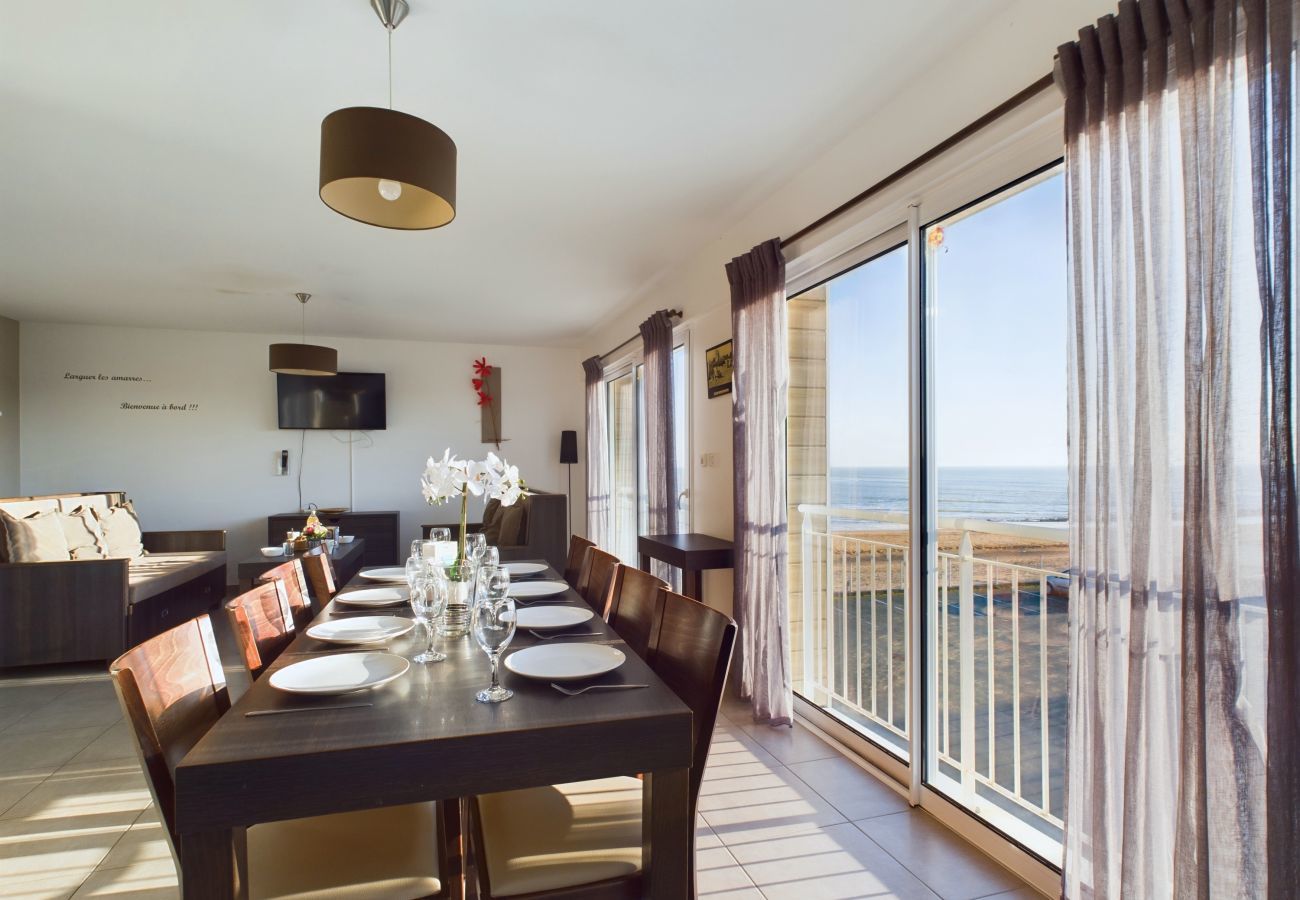 Appartement à La Tranche-sur-Mer - Au bord de la plage, appartement pour 8