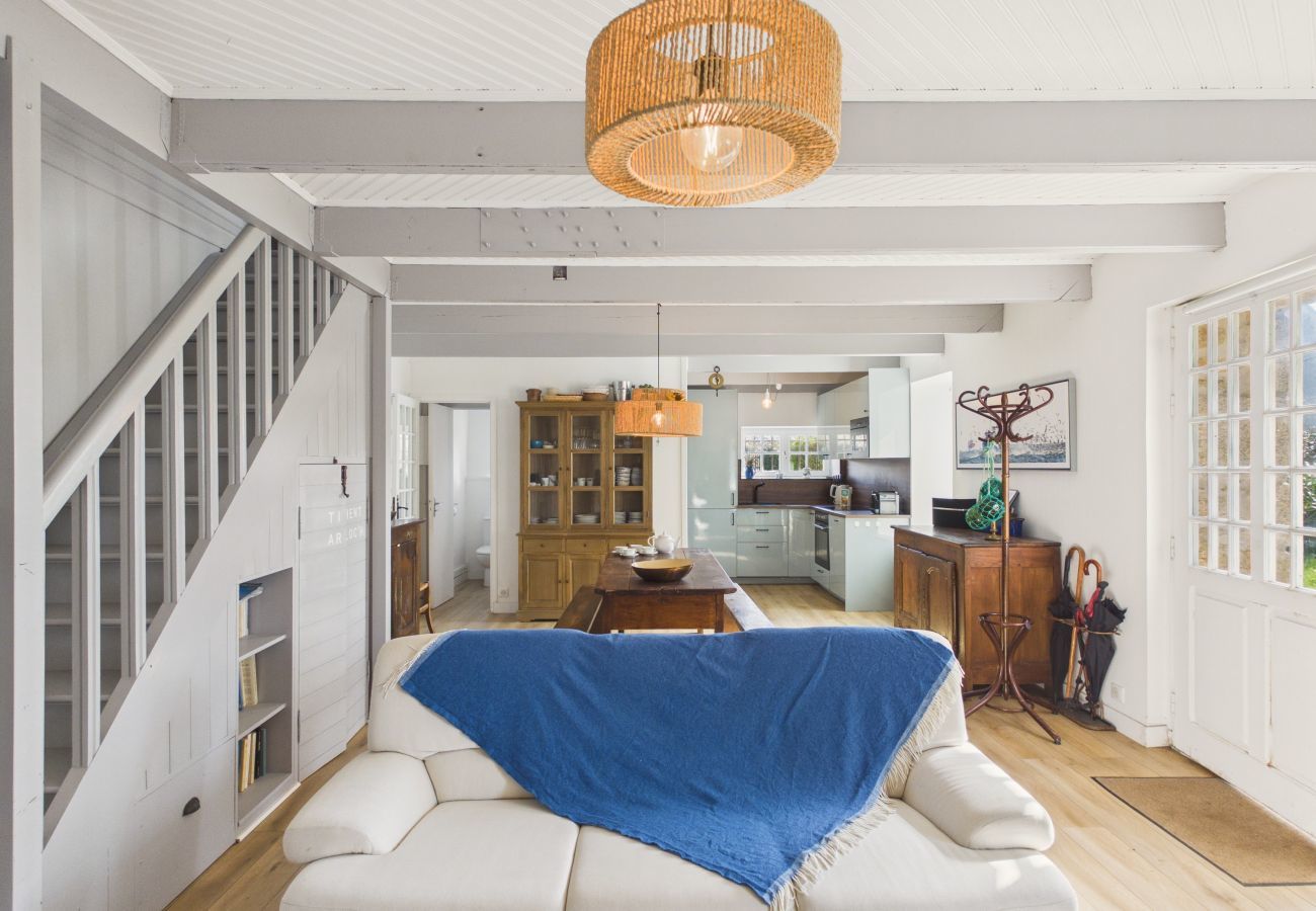 Maison à Treffiagat - 50 m de la plage - Maison pour 6 avec jardin 