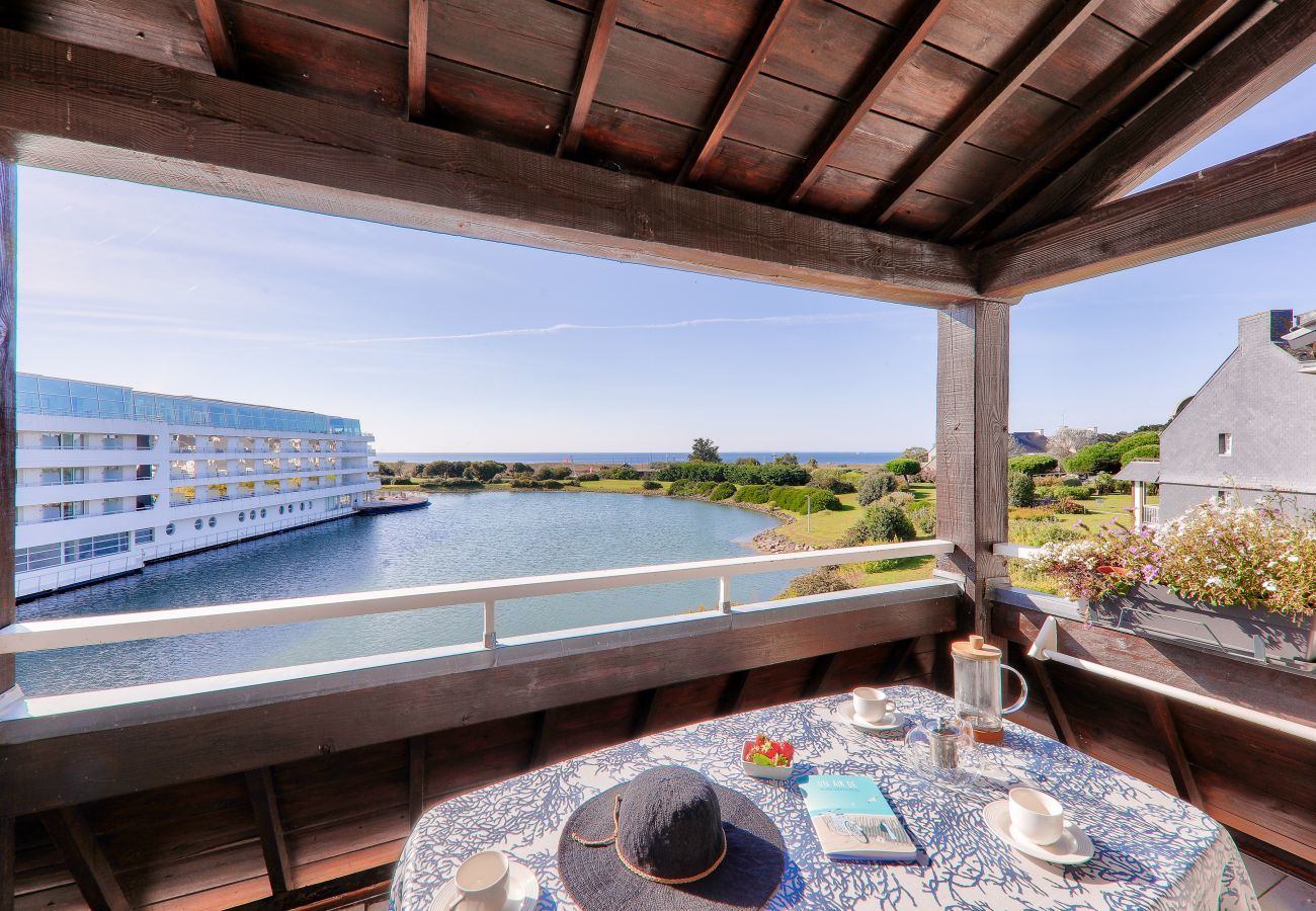 Appartement à Arzon - Appartement vue mer à 400m de la plage du Fogeo