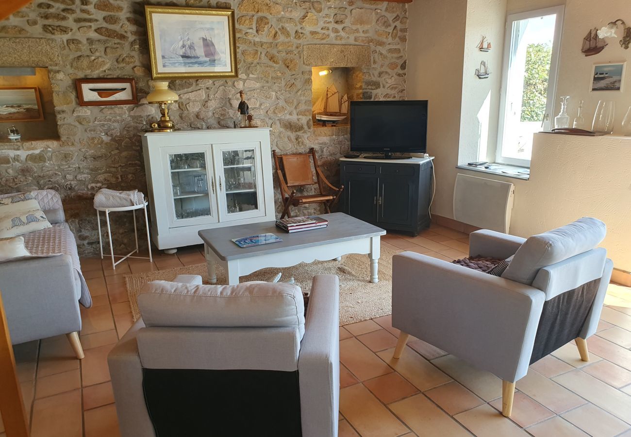 Maison à Plouguerneau - Maison vue mer pour 6, à 100m de la plage