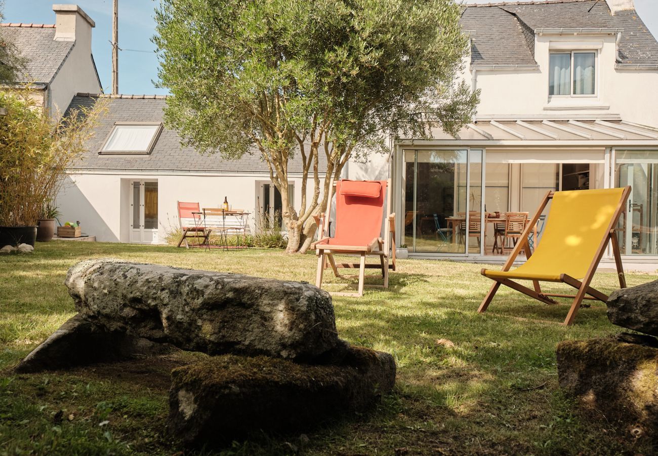 Maison à Plouguerneau - Charmante maison en pierre avec jardin à Lilia
