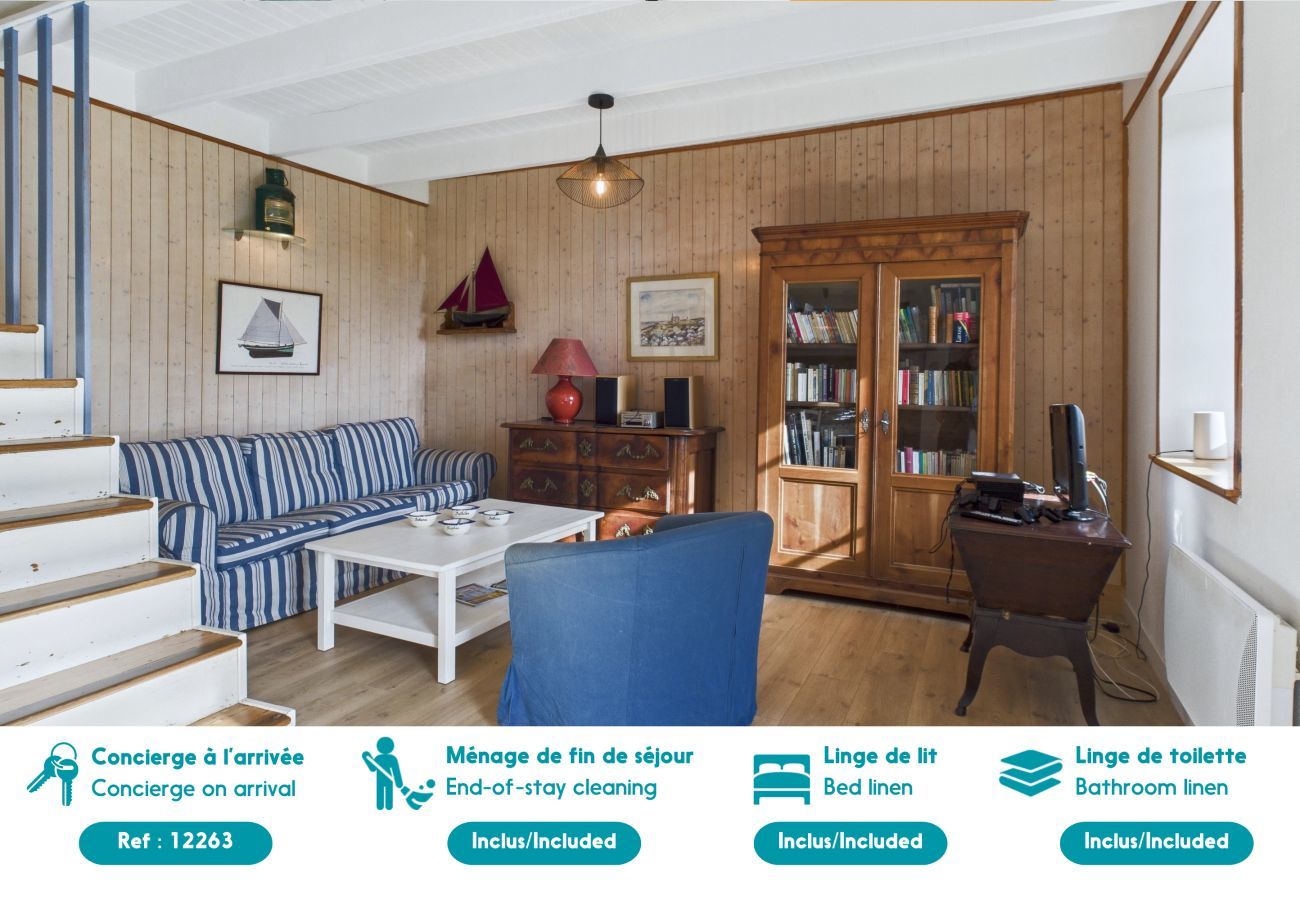 Maison à Plouguerneau - À 400m de la plage, charmante maison pour 7