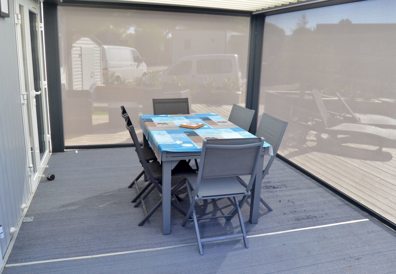Chalet à Saint-Hilaire-de-Riez - Chalet pour 6 à St-Hilaire - Piscine chauffée