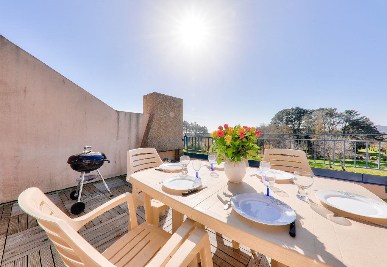 Appartement à Arzon - Appartement avec terrasse vue mer pour 6 - Arzon