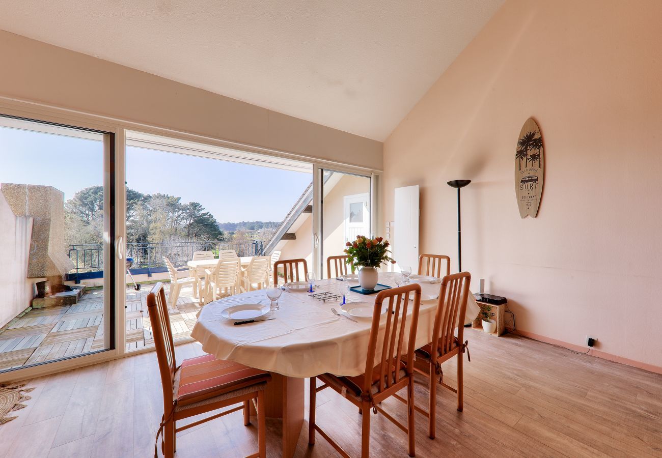 Appartement à Arzon - Appartement avec terrasse vue mer pour 6 - Arzon