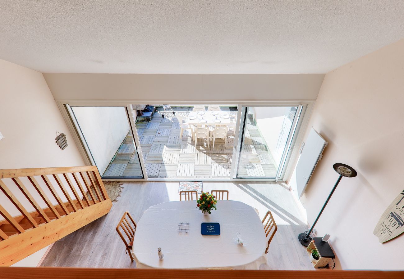 Appartement à Arzon - Appartement avec terrasse vue mer pour 6 - Arzon