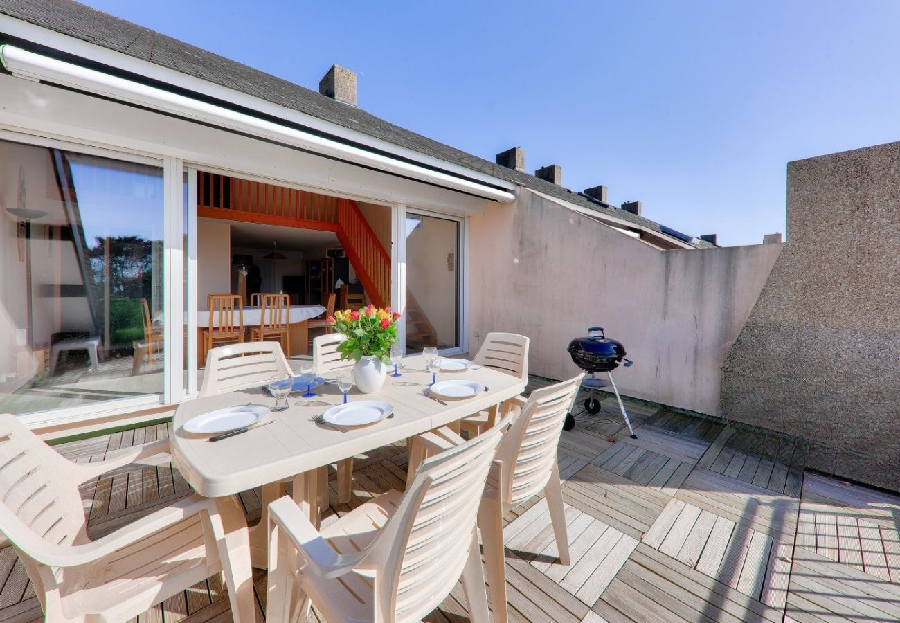 Appartement à Arzon - Appartement avec terrasse vue mer pour 6 - Arzon