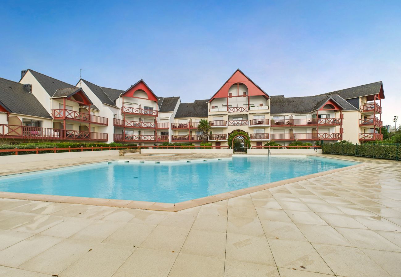 Appartement à Guérande - Appartement - balcon avec vue - piscine chauffée