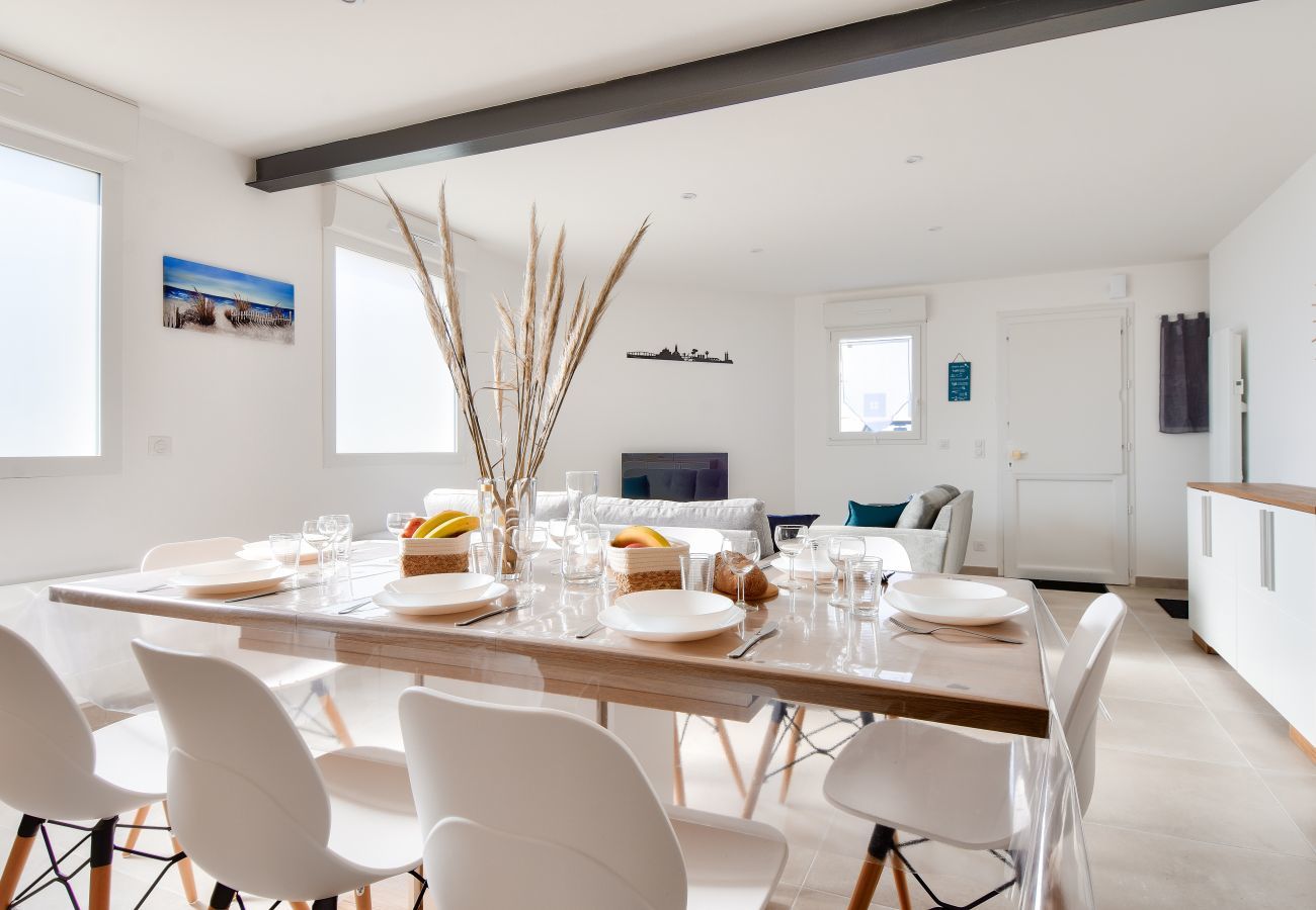 Maison à Noirmoutier-en-l´Ile - Maison pour 8 à 200m de la mer et 500m du port