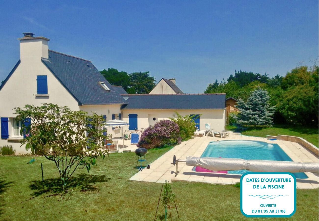 Maison à Pléneuf-Val-André - Maison pour 6 en bord de mer - Jardin et piscine