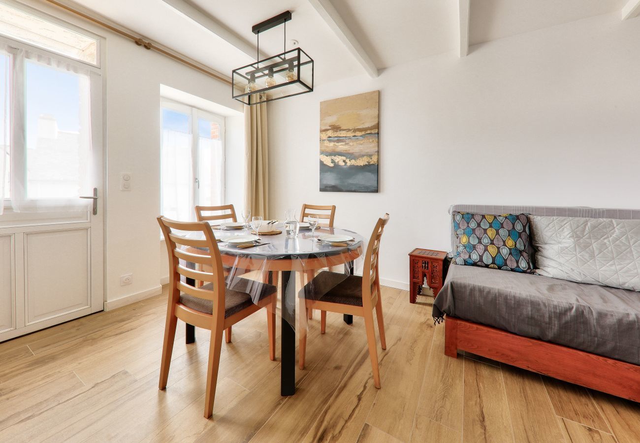 Maison à Sarzeau - Maison avec cour pour 4 dans le bourg de Sarzeau