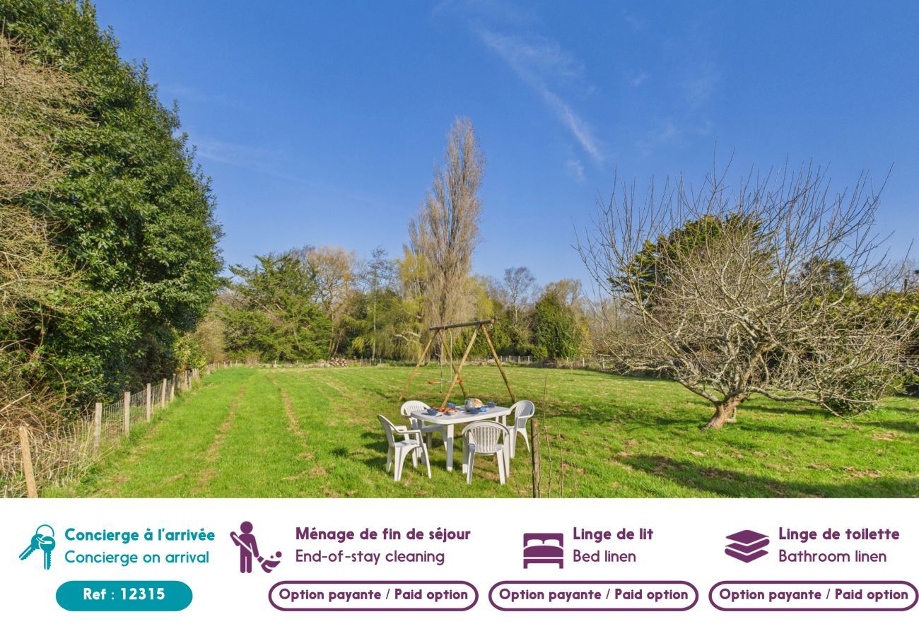 Maison à Saint-Jean-Trolimon - Agréable maison avec grand jardin pour 4