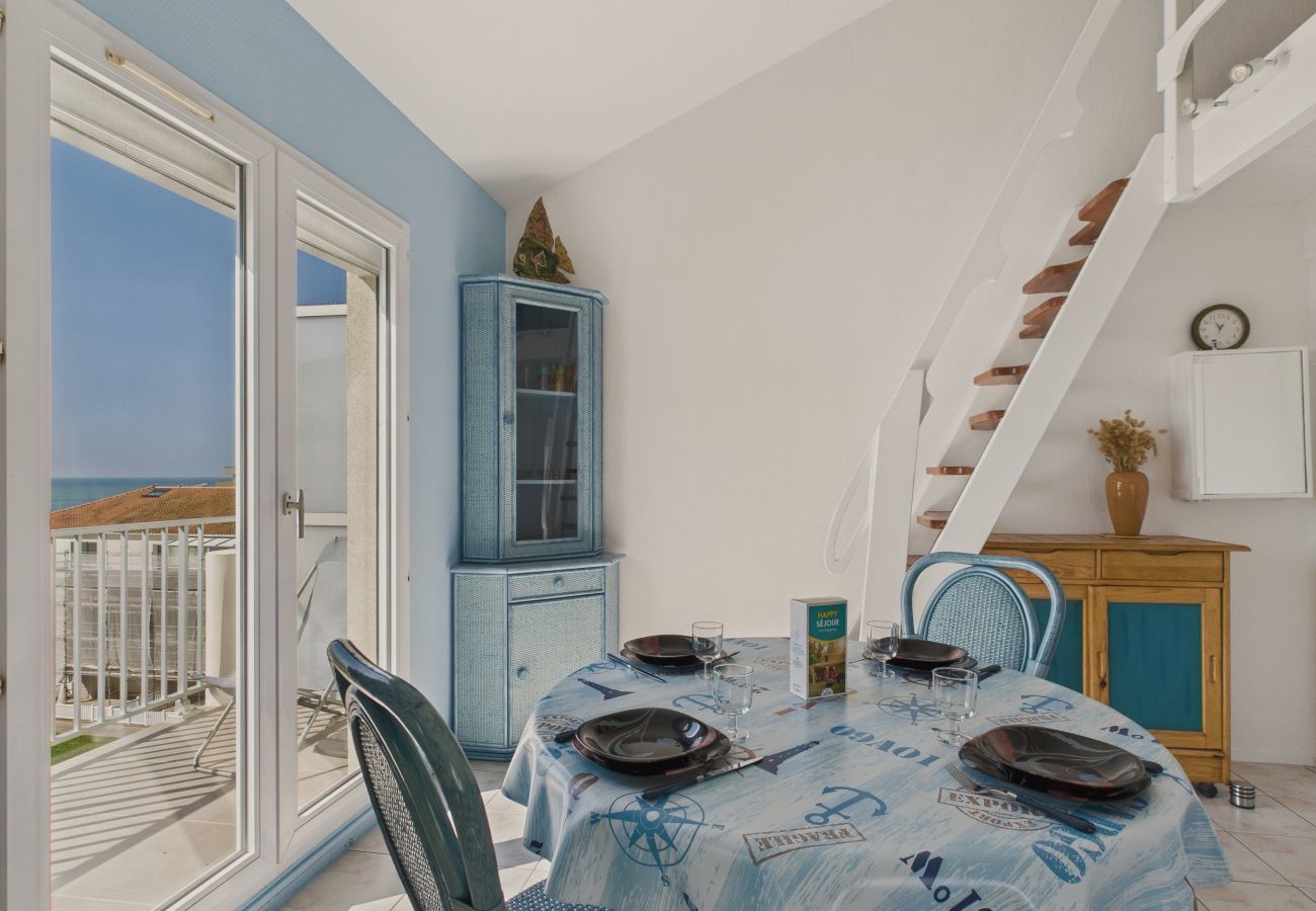 Appartement à Saint-Hilaire-de-Riez - Vue imprenable sur l'océan pour 4 personnes