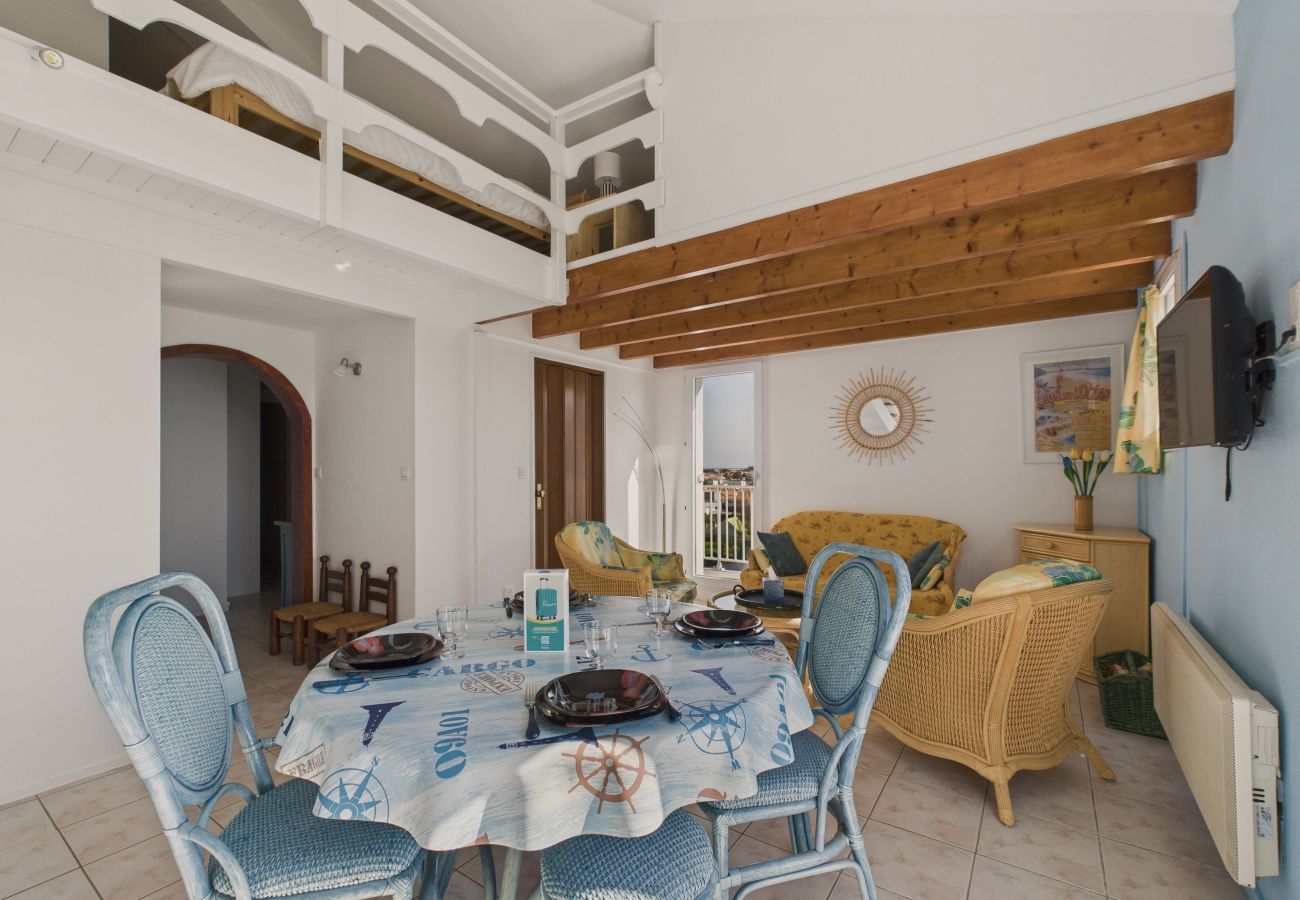 Appartement à Saint-Hilaire-de-Riez - Vue imprenable sur l'océan pour 4 personnes