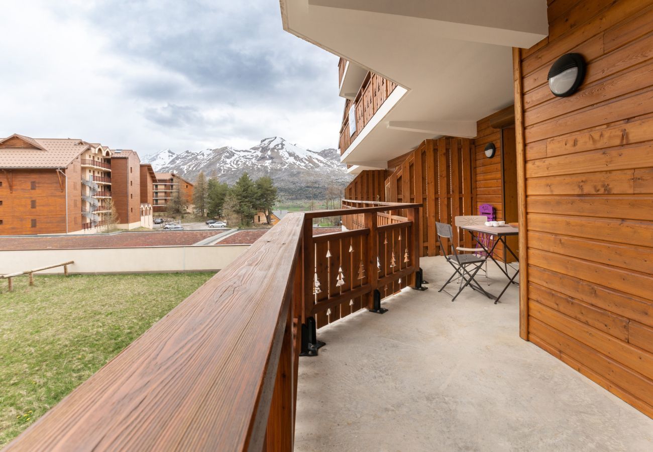 Appartement à Le Dévoluy - Appartement pour 6 - 900m des pistes - terrasse