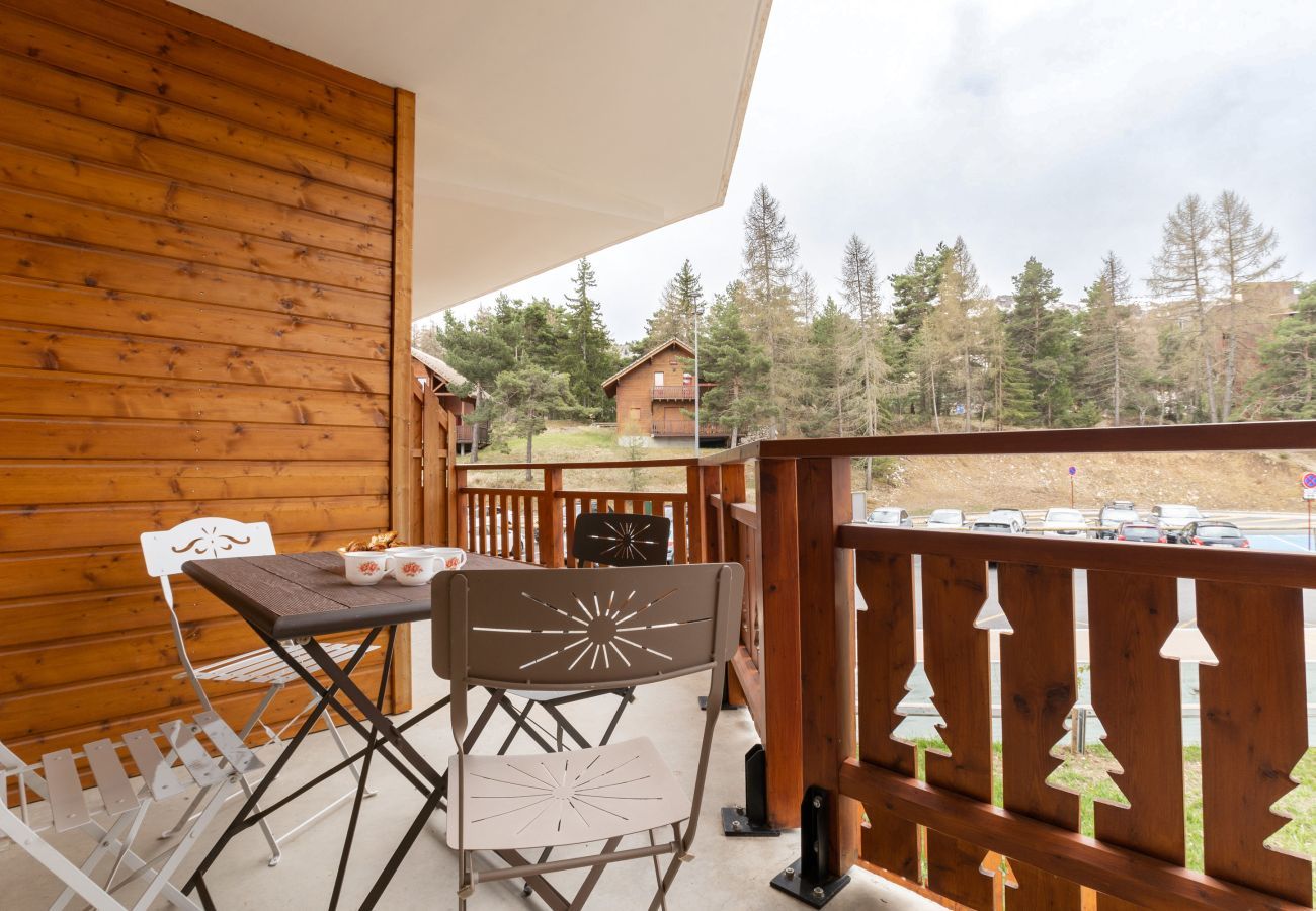Appartement à Le Dévoluy - Appartement pour 6 - 900m des pistes - terrasse