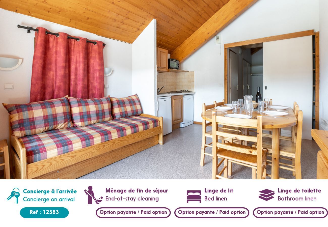 Appartement à Le Dévoluy - Appartement vue sur les pistes, pour 8 