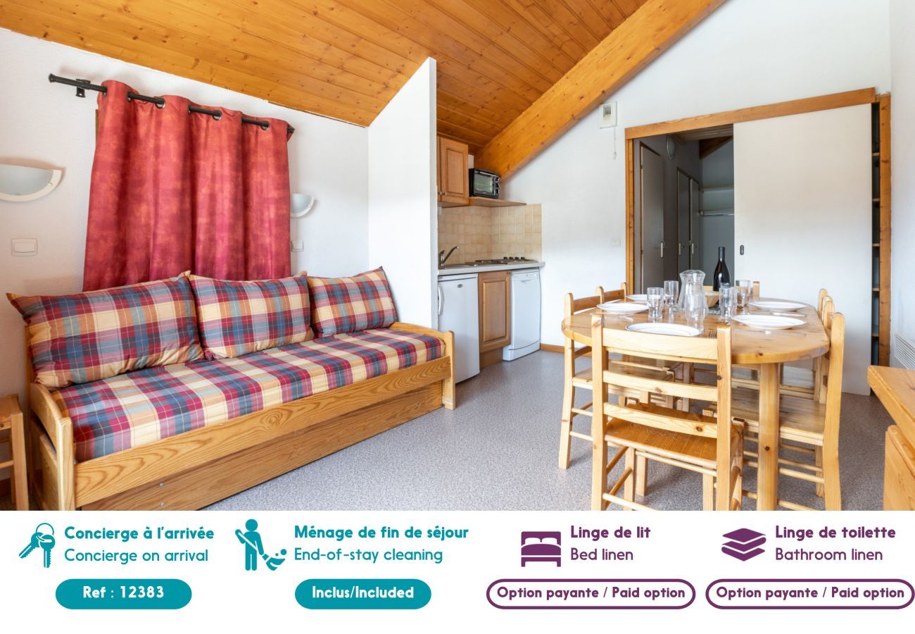 Appartement à Le Dévoluy - Appartement vue sur les pistes, pour 8 