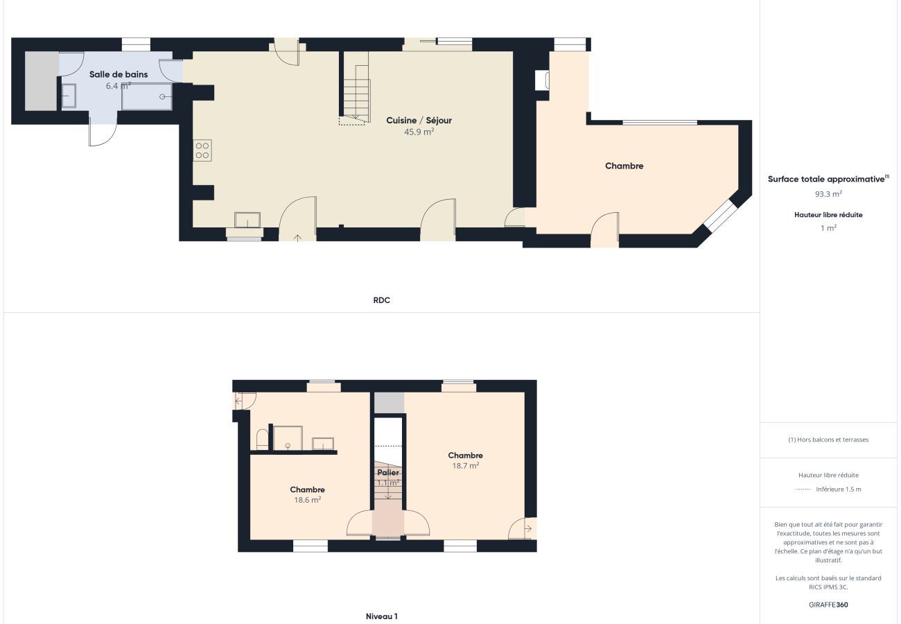 Maison à Terrasson-Lavilledieu - Grand jardin et terrasse pour 7 personnes